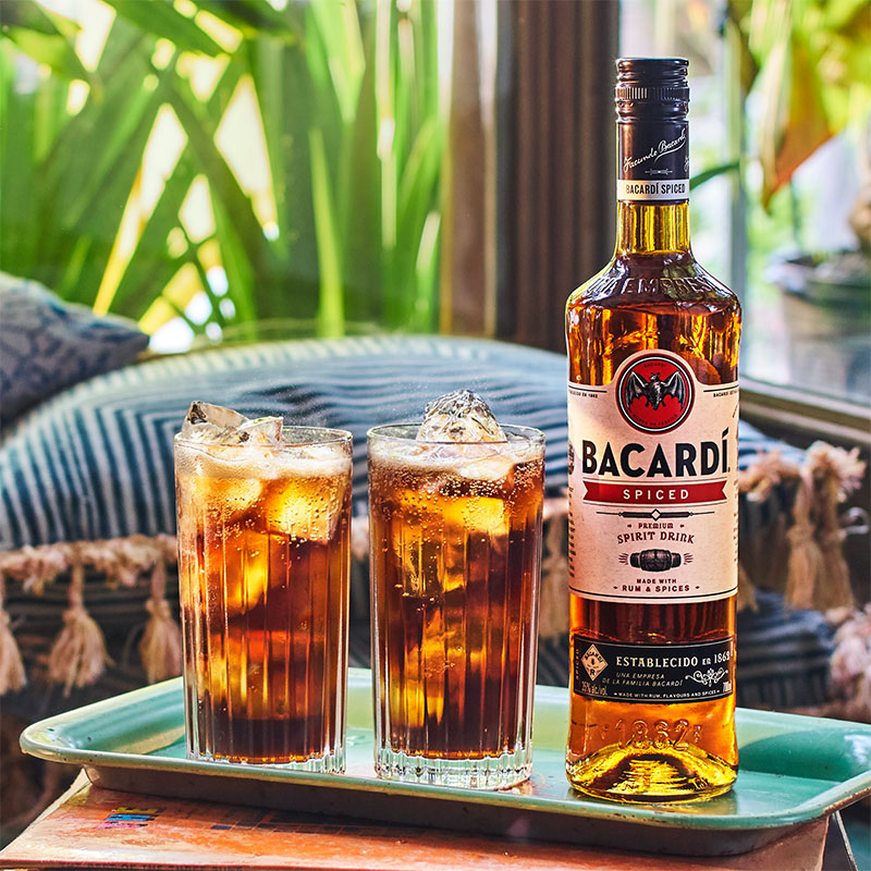Baccardi Spiced & Coke