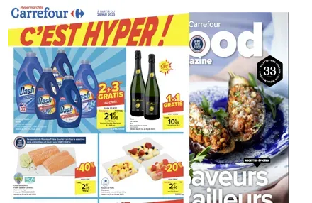 Folders et Food Magazine
