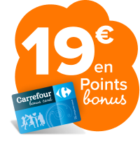 19€ en points Bonus