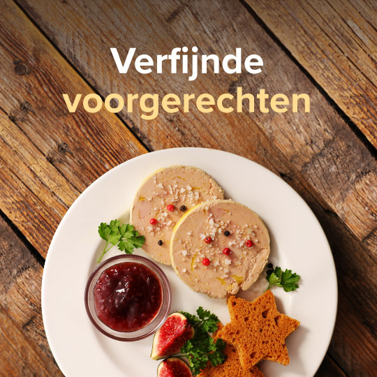 Verfijnde voorgerechten