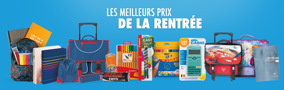 Les meilleurs prix de la rentrée